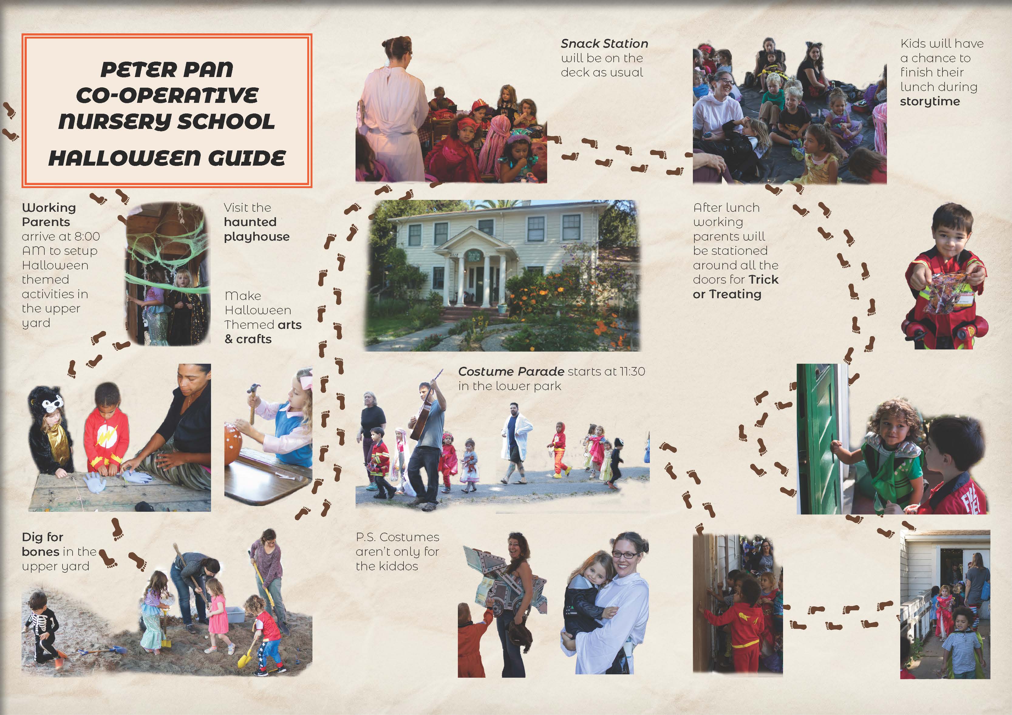 Peter Pan Halloween Brochure